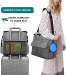 Dog Travel Bag Weekend Pet Travel Set For Dog And Cat,Airline Approved Tote