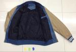 039 Men's pu fashion baseball jacket coat stock