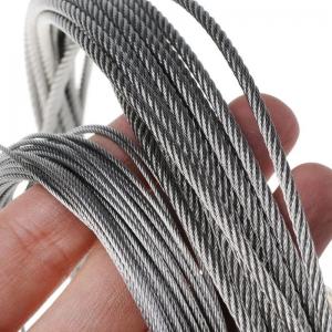 Wholesale Galvanized Wire Rope Elevator Rope Round Strand for Stainless Steel OEM from china suppliers