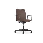 Mid Back Yellow Hotel Desk Chairs Luxury Executive Chair BIFMA Odm