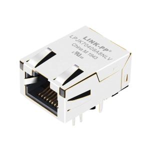 Wholesale LPJK70409A8NLV 100 Base-T RJ45 Mag jack Low Profile Tab Up Green/Green&amp;Yellow Leds from china suppliers