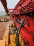 Used Sany 40-meter Concrete Pump Truck Adopts Isuzu Chassis, Which Is Economical