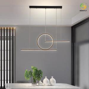 Wholesale Restaurant Modern Dining Table Long Bar Small Bar Led Line Chandelier from china suppliers