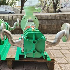 Wholesale Replace BOERGER AL 25 NBR Rotary Lobe Pump  , Sludge Feeding Pump from china suppliers