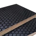 18mm Brown Anti Silp Film Faced Plywood Hardwood With Logo