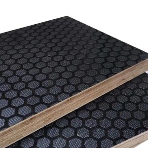 Wholesale Poplar E1 9mm Anti Slip Hardwood Film Faced Plywood from china suppliers