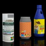 Outside Powder Coating 50gal Multi Compartment Trash Can