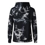 New printed long sleeve Smoke blackened pullover hoodies for women