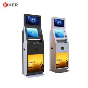 Wholesale Government Service Terminal Bill Acceptor Ticket Self Service Kiosk from china suppliers