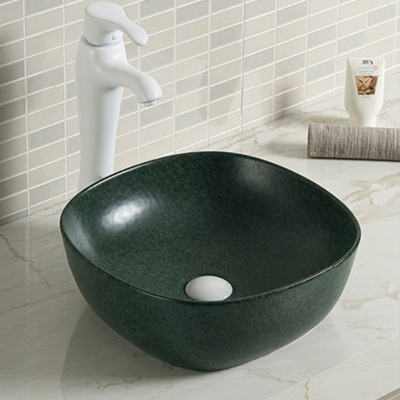 300mm Seamless Bathroom Sink And Countertop Basin Bowl Grey White Black