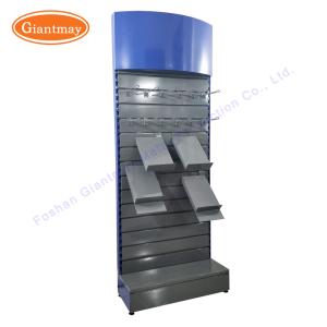 Wholesale Cosmetic Floor Stand Freestanding Display Slatwall from china suppliers