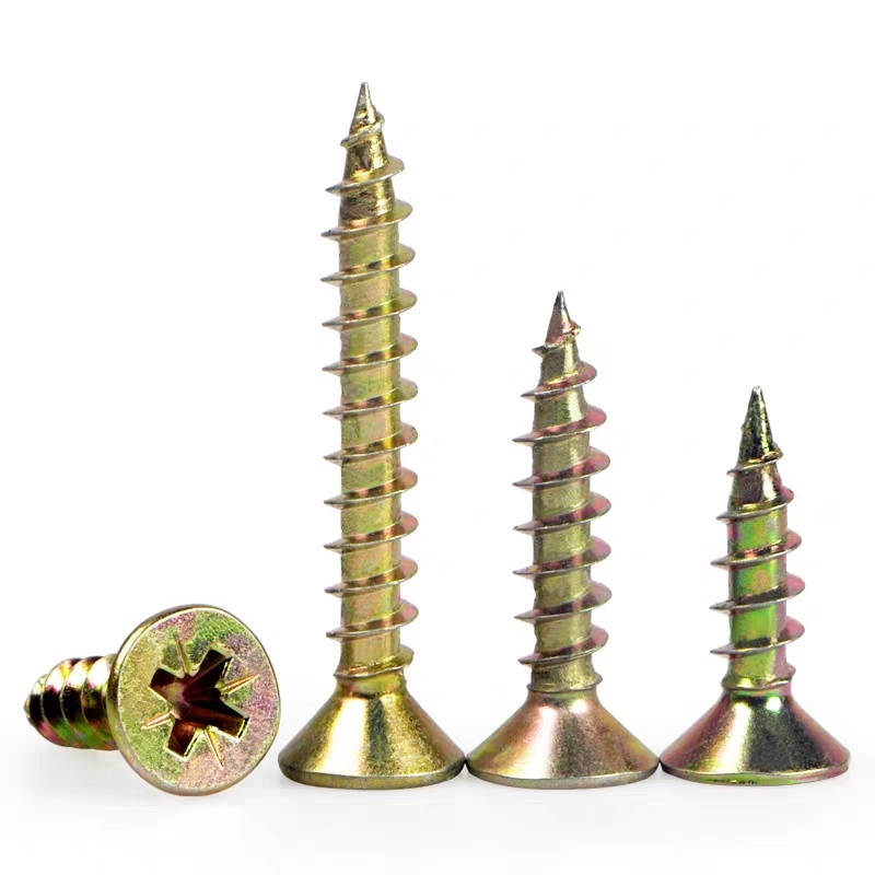 Black Phosphated Flat Head Drywall Screws DIN18182-2 for Effortless Installation