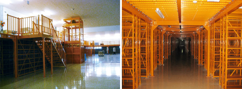Mezzanine rack Half Rack Mezzanine Warehouse Storage Rack