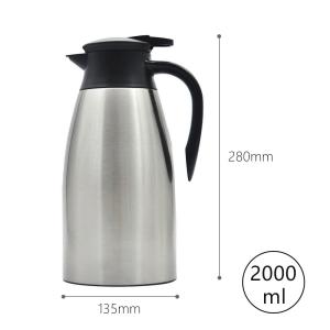 Wholesale Leak Proof Stainless Steel 68 Ounce Vacuum Insulated Teapot from china suppliers
