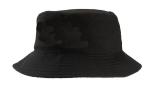 Black / Navy Summer Mesh Bucket Hats , Pink Digital Printing Youth Bucket Hat