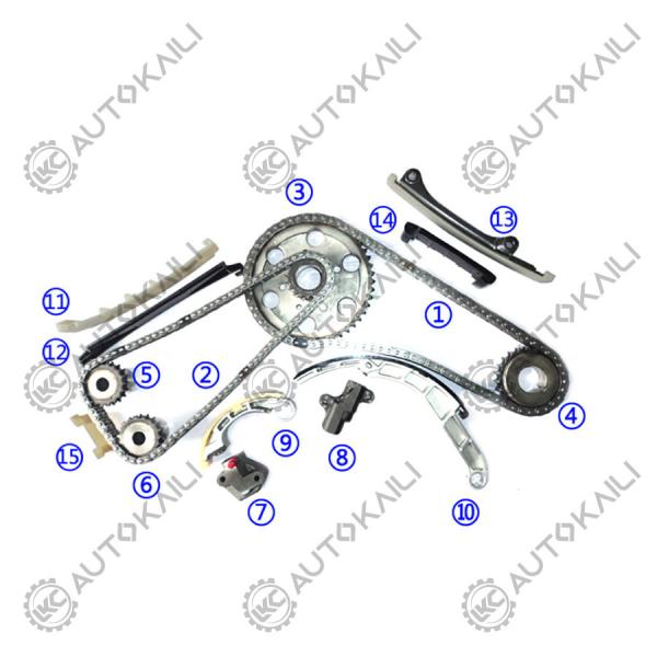 Timing Chain Kit For NISSAN YD25DDTI CABSTAR/NAVARA/PICKUP /PRESAGE/SEWENA PICK