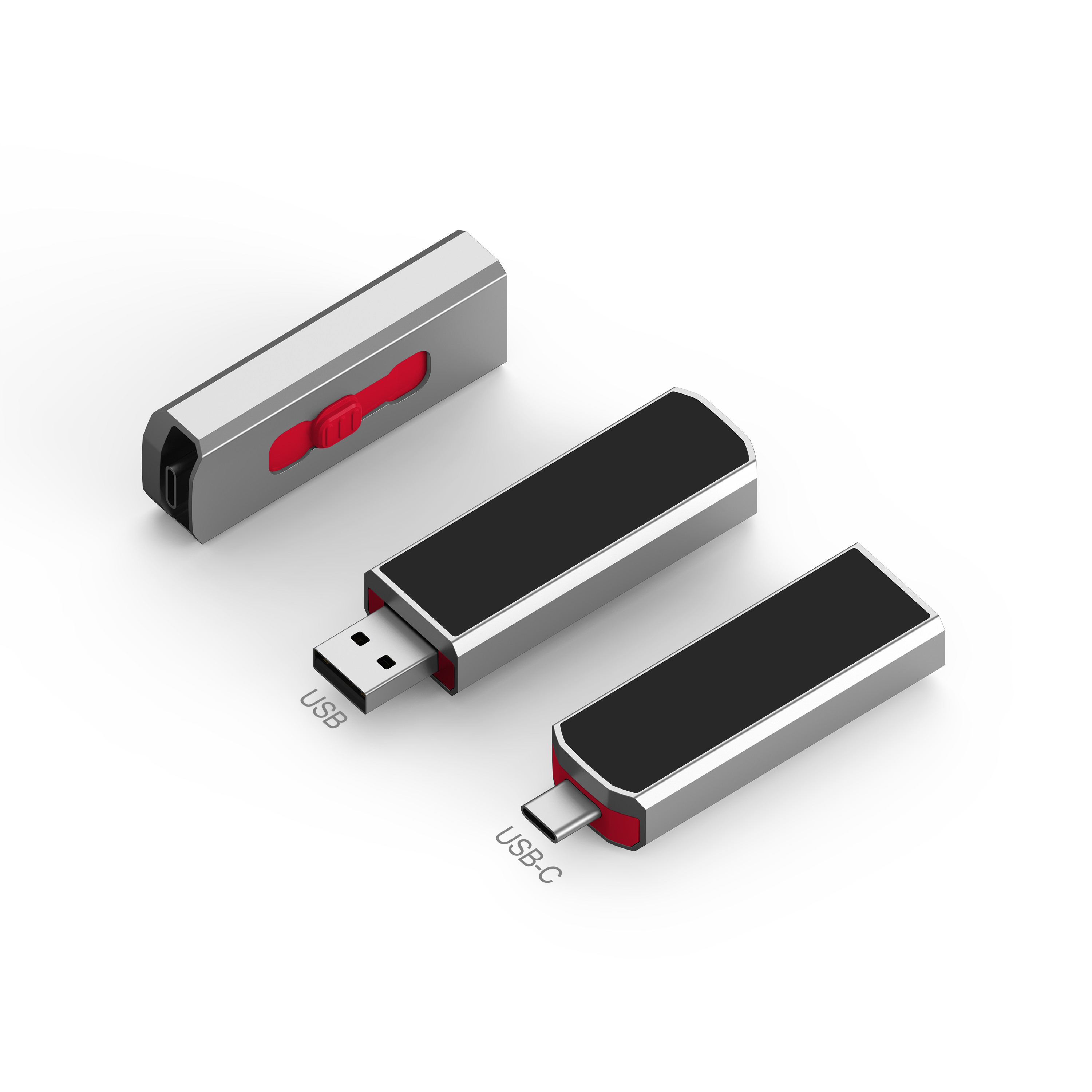 Fast Speed Type C Usb Flash Drive Compliance With American Certification 128GB 256GB