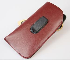 Wholesale hot sell sunglasses pouch eyewear bag for sunglasses with back plastic clip from china suppliers
