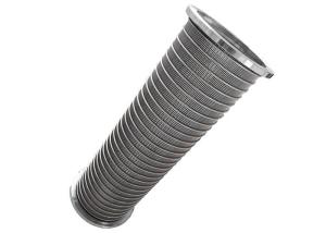 Wholesale 18mm Flange Rotating Drum Filter , 10 Inch Water Filter Cartridges For Dewatering from china suppliers