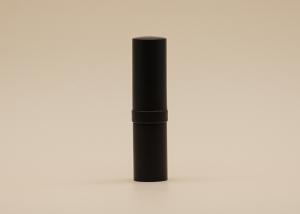 Wholesale Middle Convex Matt Black Slim Lipstick Tube Portable For Cosmetic Packaging from china suppliers