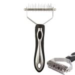 Stainless Steel Dogs Cat Massage Comb Brushes Pet Grooming Tools Stretch Hair