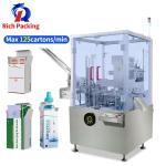 Continuous Automatic Cartoning Machine Pharmaceutical For Horizontal Box Packing