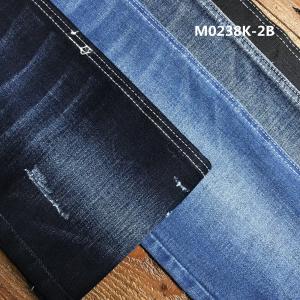 Wholesale 10.5 oz Jeans Black Backside Cotton Polyester Denim Fabric 58 Ctn 40 Poly 2 Spx from china suppliers