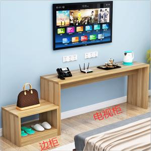 Wholesale Durable Hotel Bedroom Furniture TV Table / Hotel Style Bedside Tables Solid Wood from china suppliers