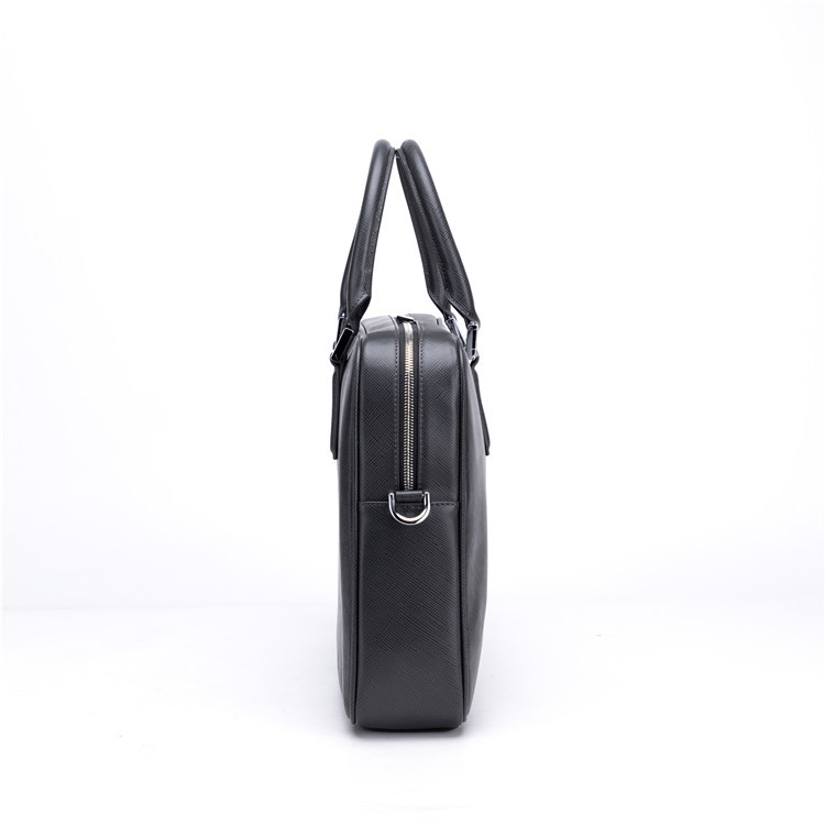 High Manual Luxury Business Large Capacity Briefcase Saffiano Leather Laptop Bag