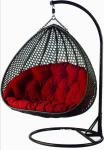 Outdoor-indoor wicker swing chair--9711