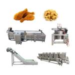 Stainless Steel 304 Made Snack Frying Production Line for Mixed Snacks