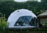 6M Diameter Geodesic Camping Tent Outdoor Strong Structure Half Sphere Small