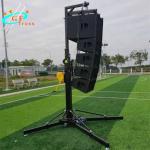 Factory price heavy duty load 300 kg height 6M install truss crank sound stand