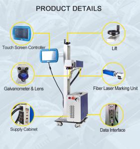 Wholesale Industrial Laser Marking Machine 20w Fiber Air Cooling ISO Approved Online from china suppliers