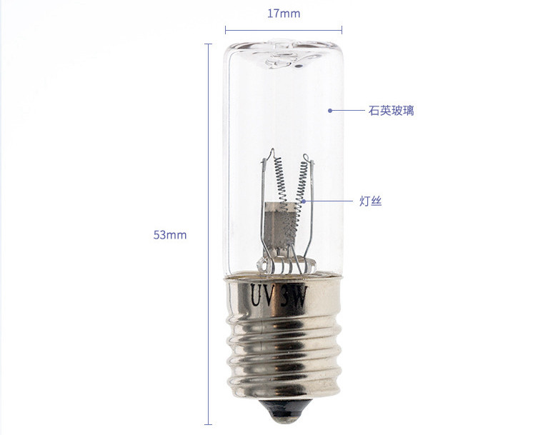 self ballast UVC bulbs eliminate pathogens purify water and air