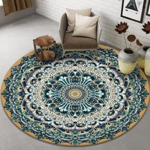 Wholesale Persia Style Living Room Floor Carpet Circular Carpet Rugs Nonslip from china suppliers