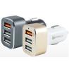 Buy cheap (Qualcomm Certified ) Quick Charge 3.0 3-Port USB Car Charger FCP from wholesalers