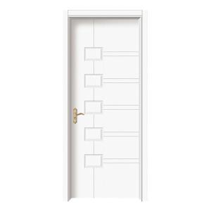 Wholesale AB-ADL5252 pure white wooden interior door from china suppliers