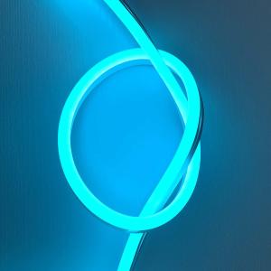 Wholesale 2.5cm 12VDC Cuttable LED Neon Tube IP67 Lake Blue Silicone from china suppliers