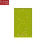 220V~240V Double Induction Cooktop For Pink Marble Countertop