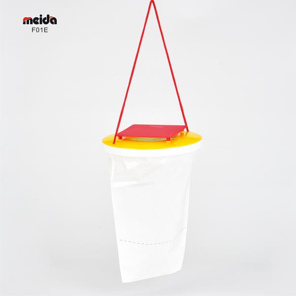 Fly Traps Outdoor Hanging Fly Catcher Bag with 15g 30g Bait Made of PP PET