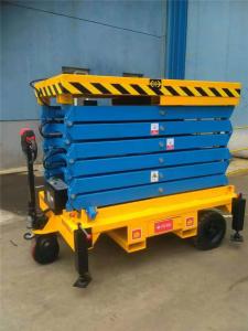 Wholesale Motorized Wheel Walk Explosion Proof Valves Hydraulic Mobile Portable Scissor Lift from china suppliers