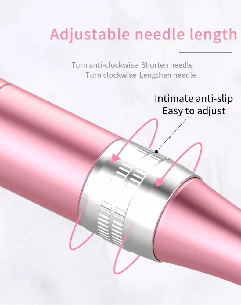 Professional Wireless Microneedling Pen- Adjustable Micro Needling Professional Derma Pen Microneedle Machine