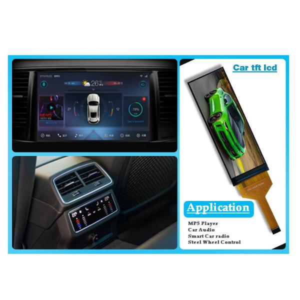 3.13 Inch Lcd Bar Screen TFT Color LCD Display 379x960 Dots LVDS Interface Driving IC ST7701S