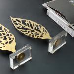 Home Stainless Steel Gold Leaf Sculpture Arts And Crafts