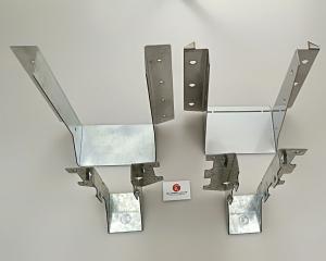 Wholesale LUS Black Floor Joist Hangers Corrosion Resistant with Pre Punched Holes from china suppliers