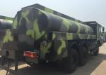 Gasoline / Diesel Oil Tank Truck For Army 9 Tons 25000 Kg 9200 × 2500 × 3150mm