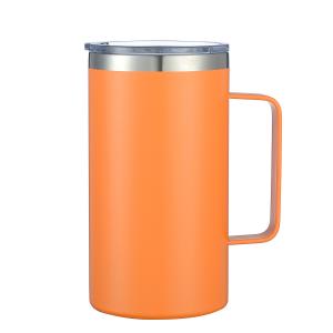 Wholesale 12oz Coffee Mug With Handle Double Wall Stainless Steel Insulated Lowball Tumbler Keeping Hot And Cold from china suppliers