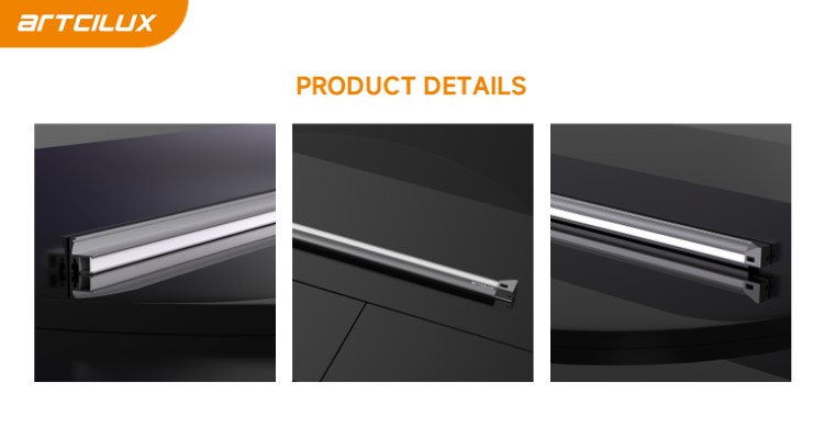 Aluminum PC LED Light Strips Wardrobe Embedded LED Light Strips CCT 3000K 4000K