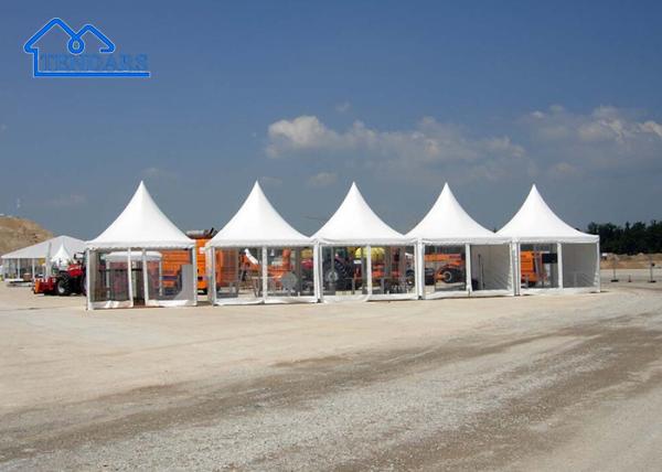 Luxury Glass Marquee Tent With Glass Wall For Wedding / Party / Outdoor Events